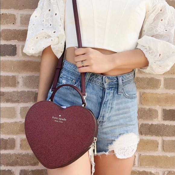 Kate Spade love shack heart purse - Picture 3 of 9